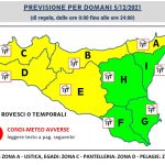 Clima, Sicilia, sole a Oriente, pioggia a Occidente