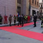 Palermo, parata dei Vigili del Fuoco in onore di Santa Barbara