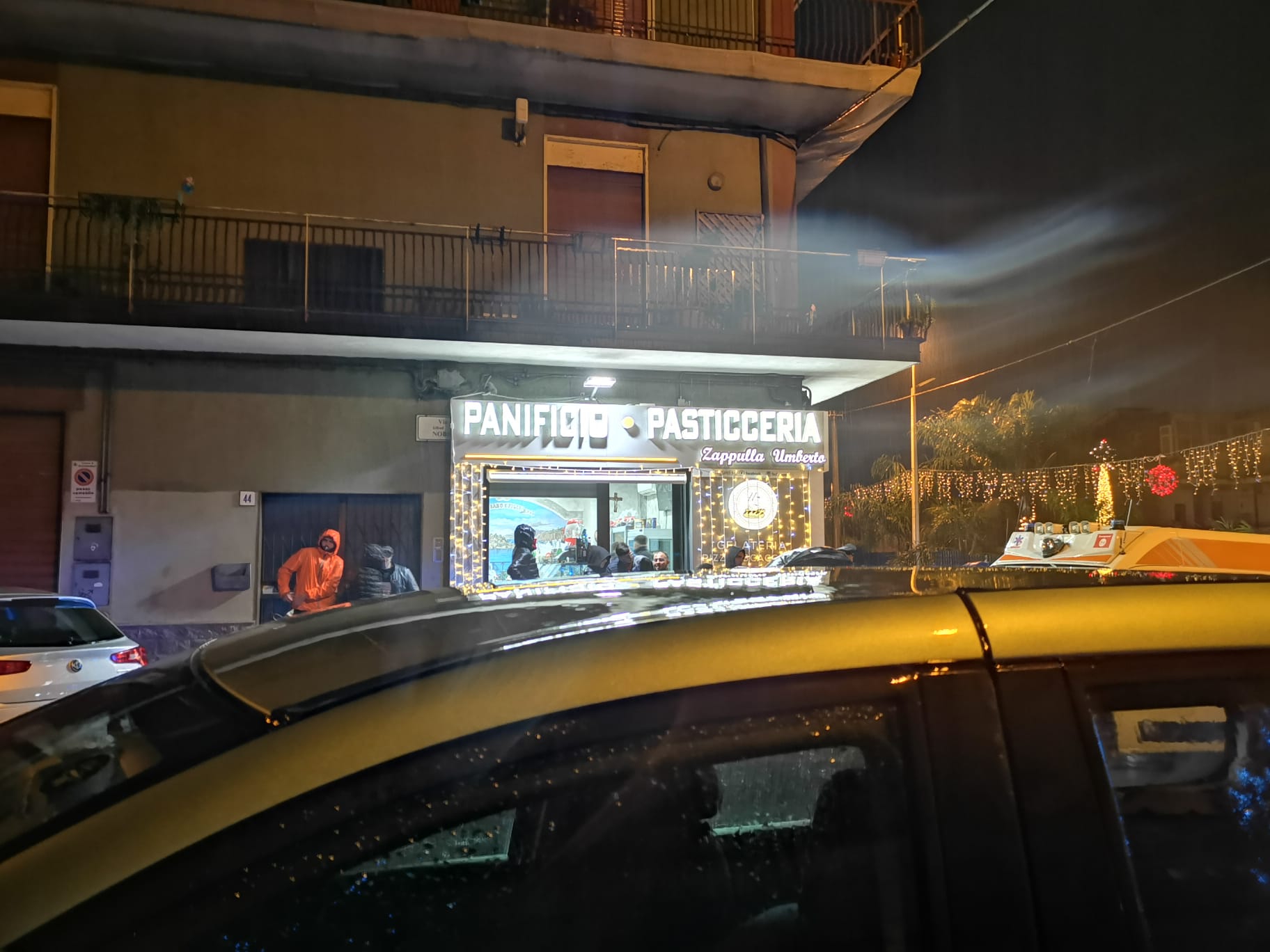 Omicidio a Misterbianco, foto dal luogo della tragedia