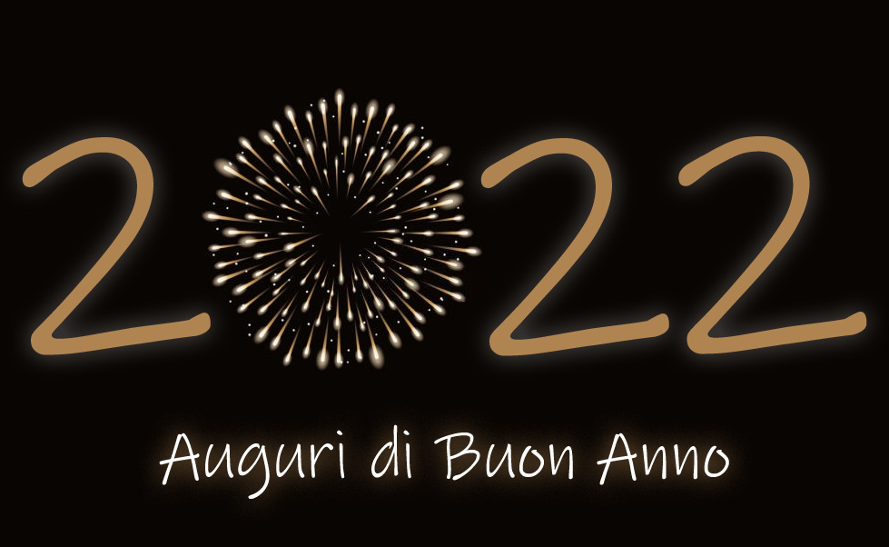 Verso il 2022, gli auguri alle aziende che hanno collaborato con noi