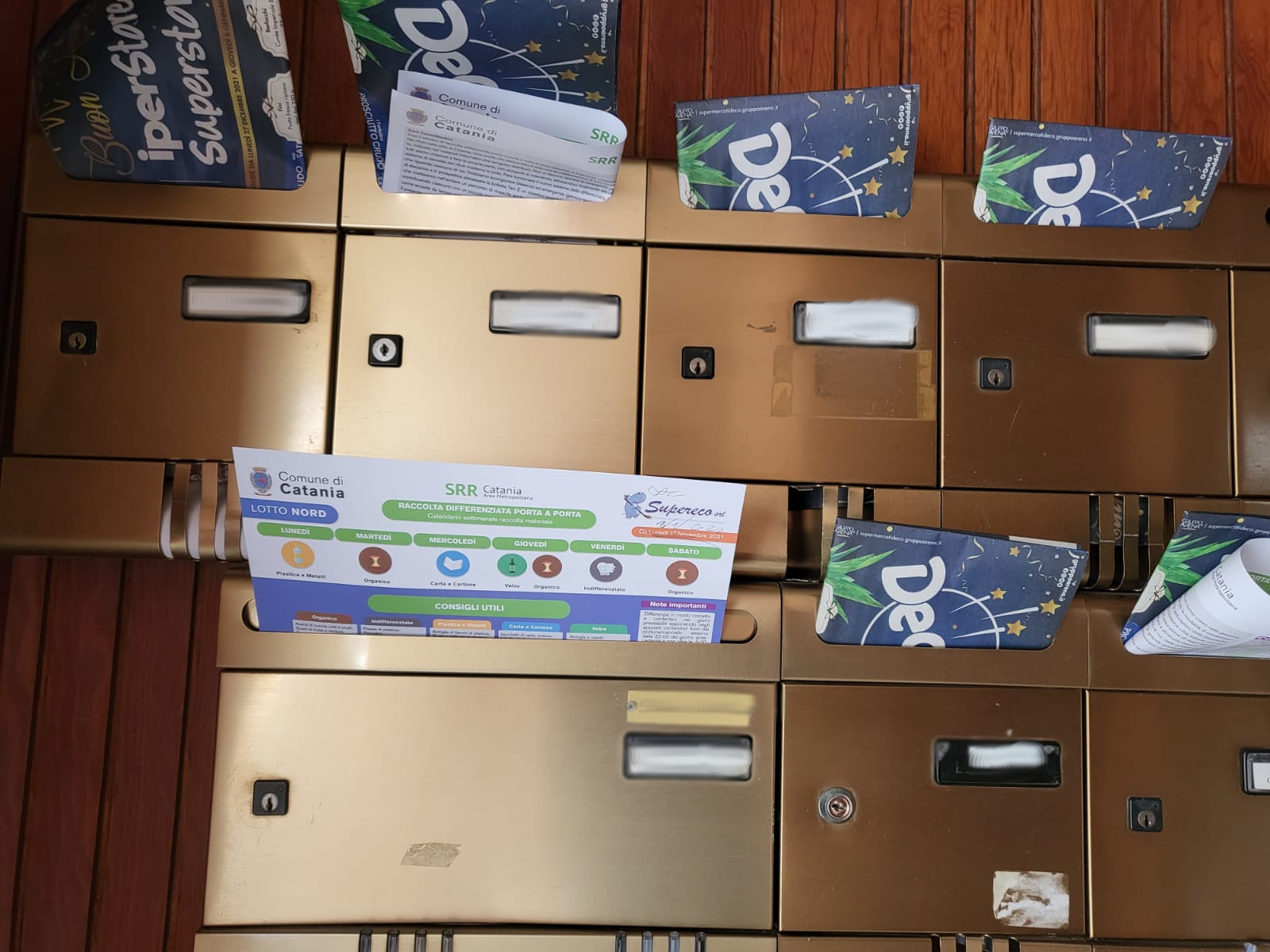 Rifiuti, raccolta differenziata a Catania Nord, si parte il 3 gennaio, come fare