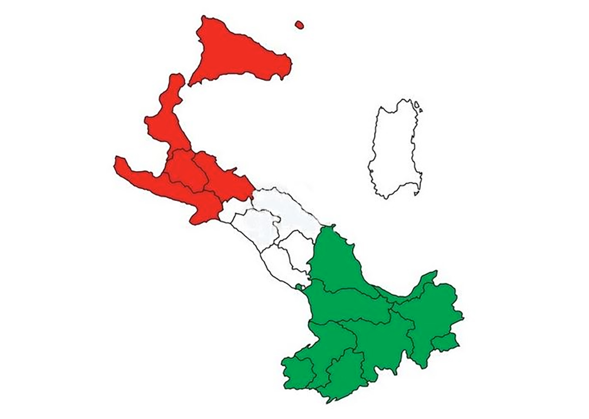 Divario Nord-Sud voluto e confermato