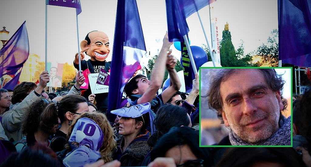 Quirinale, ripartono da Roma i No-Berlusconi day