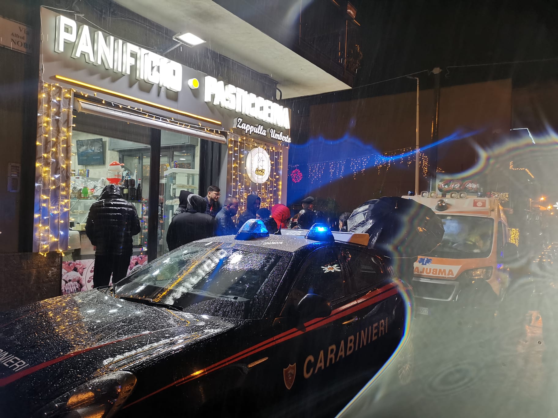 Omicidio a Misterbianco, foto dal luogo della tragedia