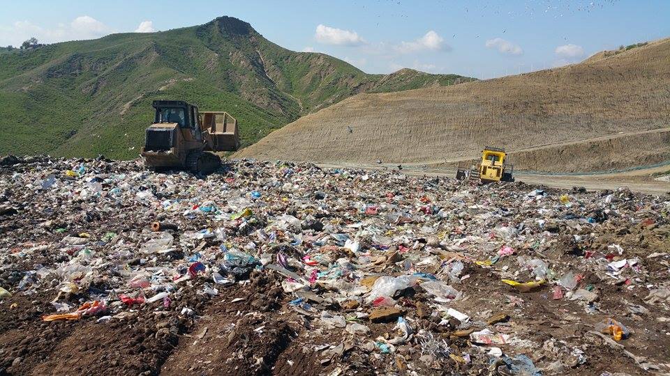 Discarica Motta Sant’Anastasia “riprese Tv parziali”