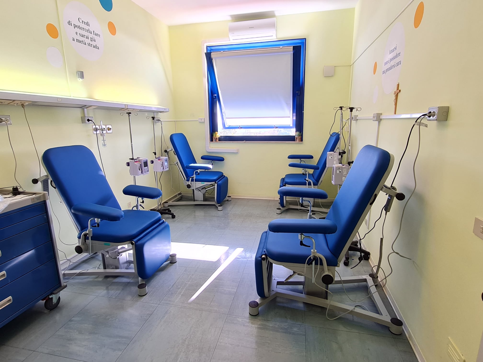 Agrigento, più comfort per migliorare le cure dei pazienti oncologici