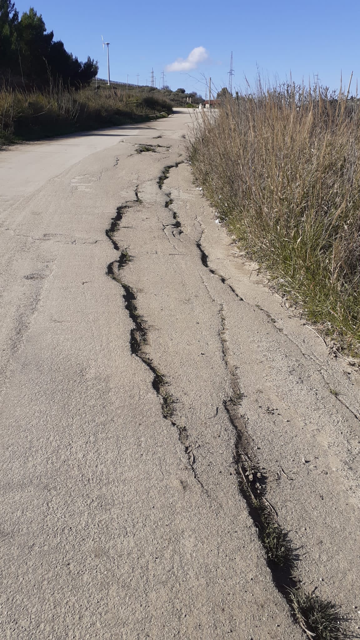 Lavori per riapertura della strada provinciale Racalmuto-Montedoro