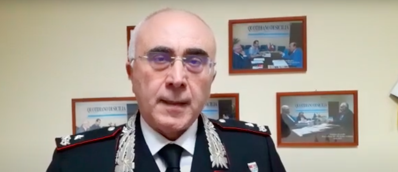 Il generale Castello al Forum del Quotidiano di Sicilia – Video