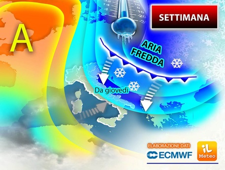 Meteo in Sicilia, freddo e vento in arrivo, le previsioni