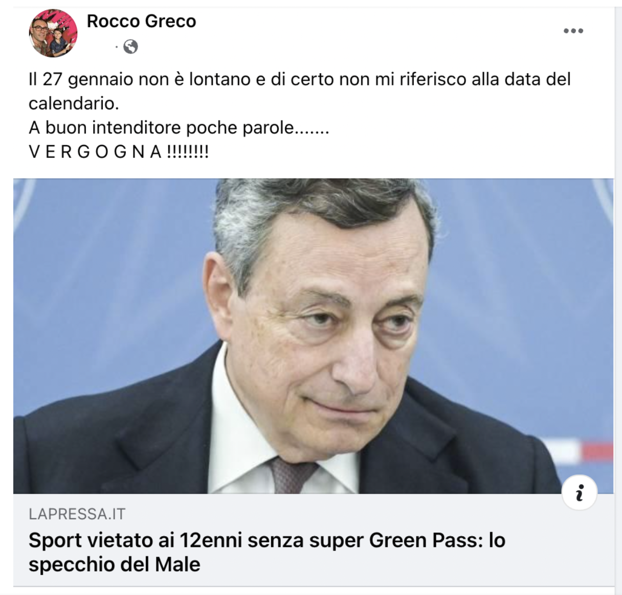 A Trapani il post-shock di un consigliere, no vax come ebrei