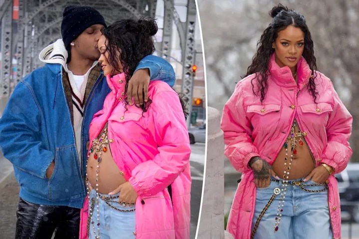 Rihanna incinta, le foto sui social con il rapper Asap Rocky