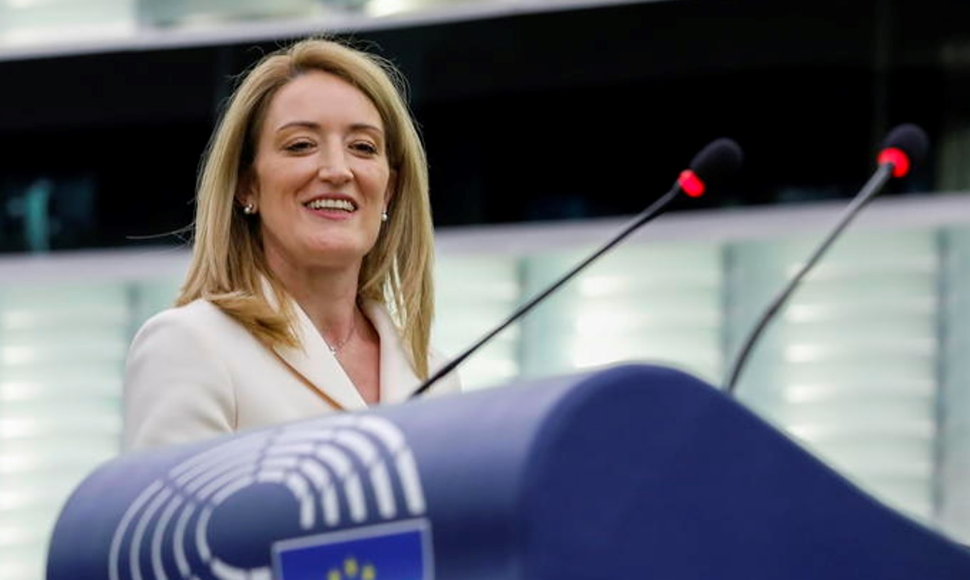 Roberta Metsola eletta presidente del parlamento europeo