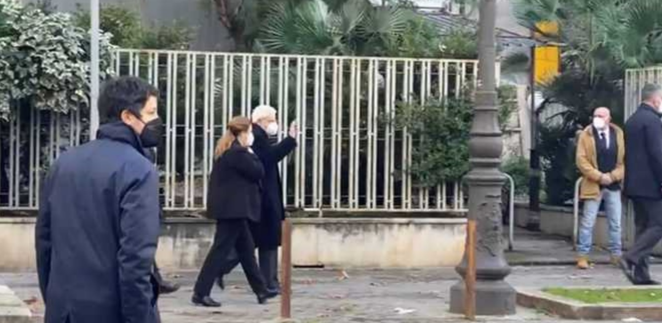 Mattarella a Palermo per il suo ultimo giorno da Presidente