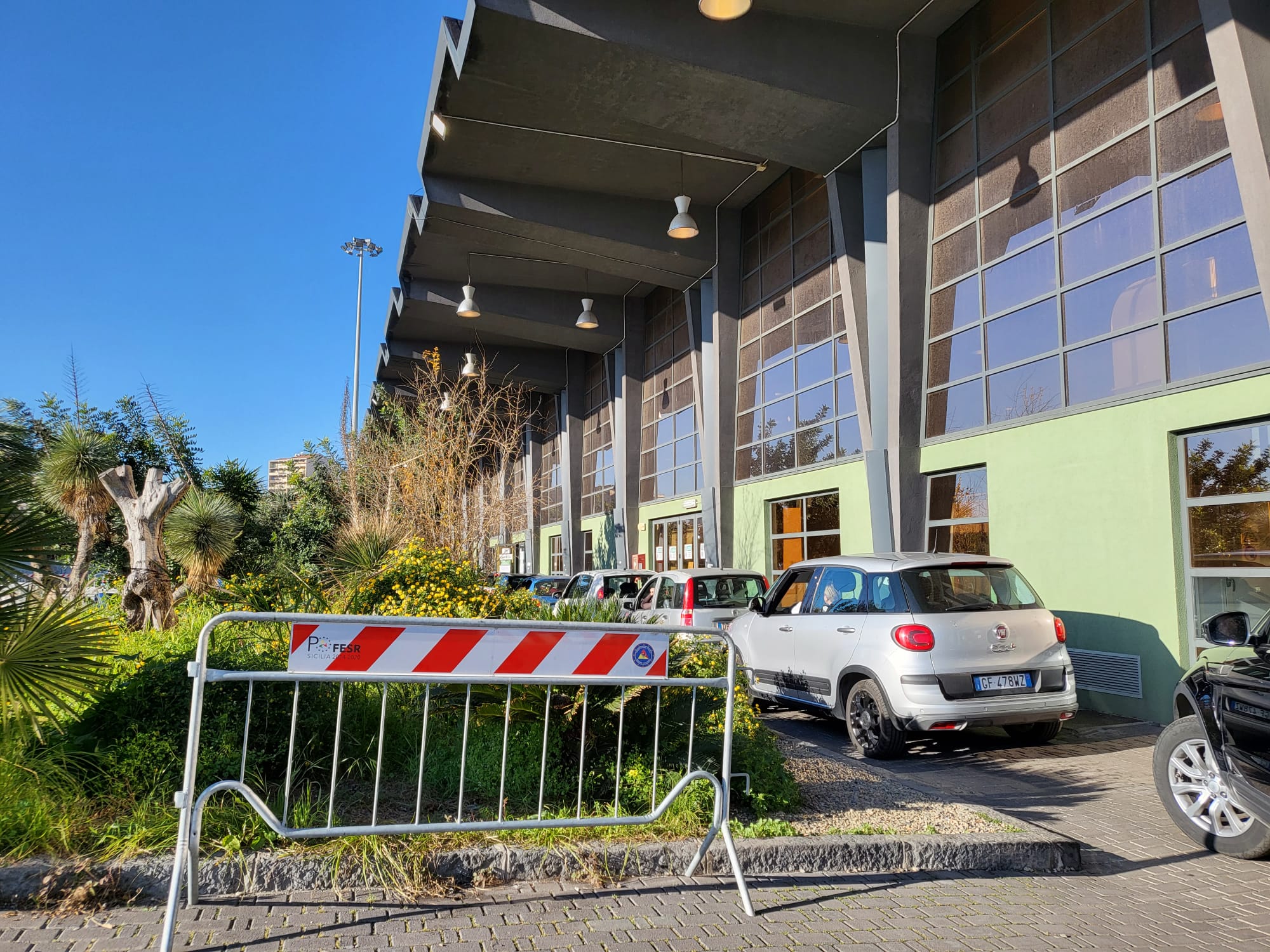 Catania, da lunedì il drive-in di via Forcile si sposta al Maas