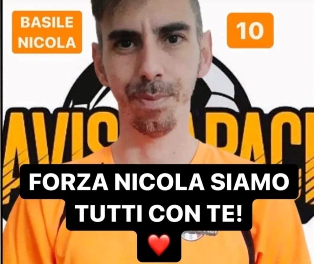 Malore in partita di calcio a Capaci, Nicola Basile è grave