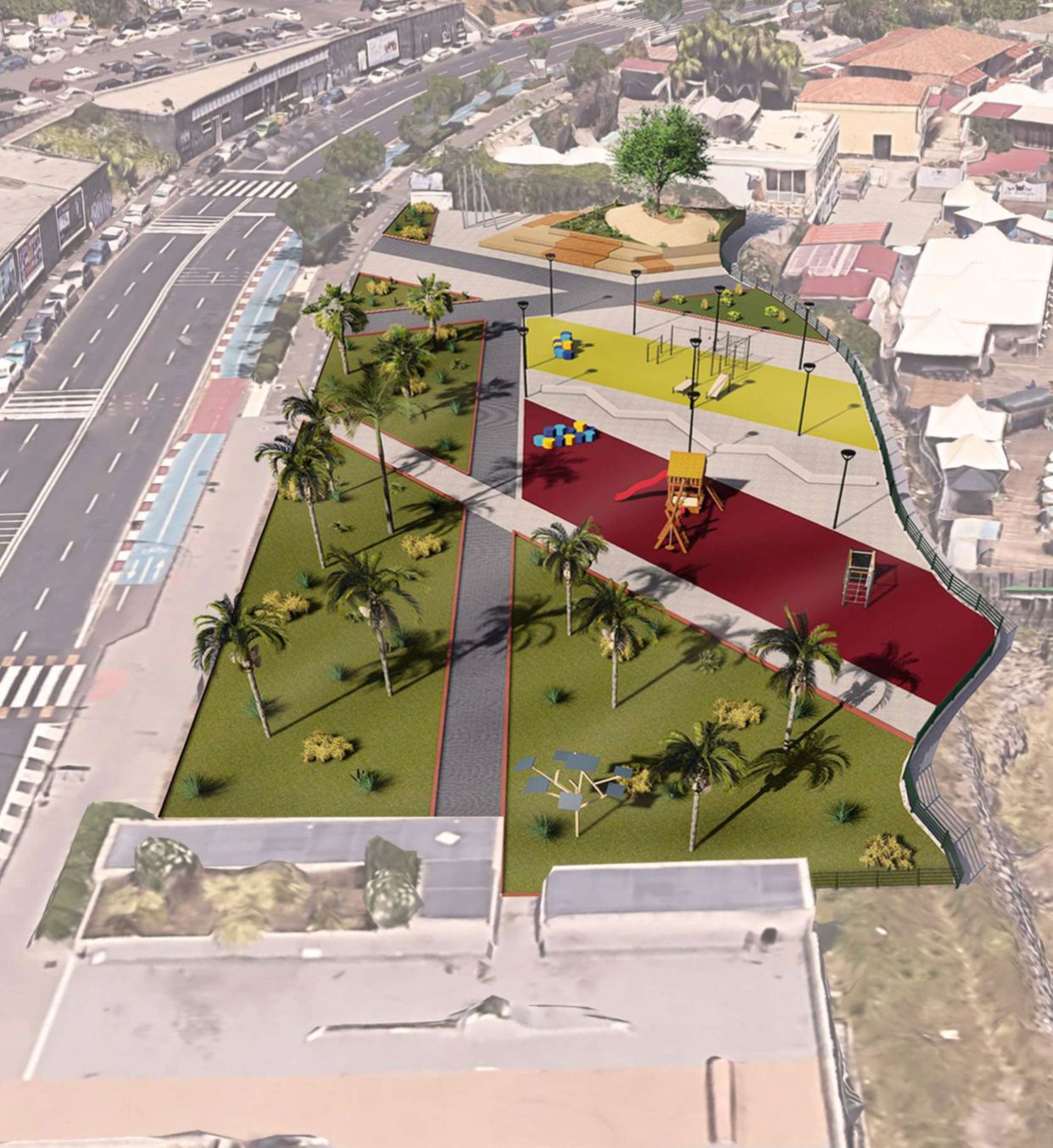 Catania, nelle piazze Europa e Sciascia meno cemento e più “vita”