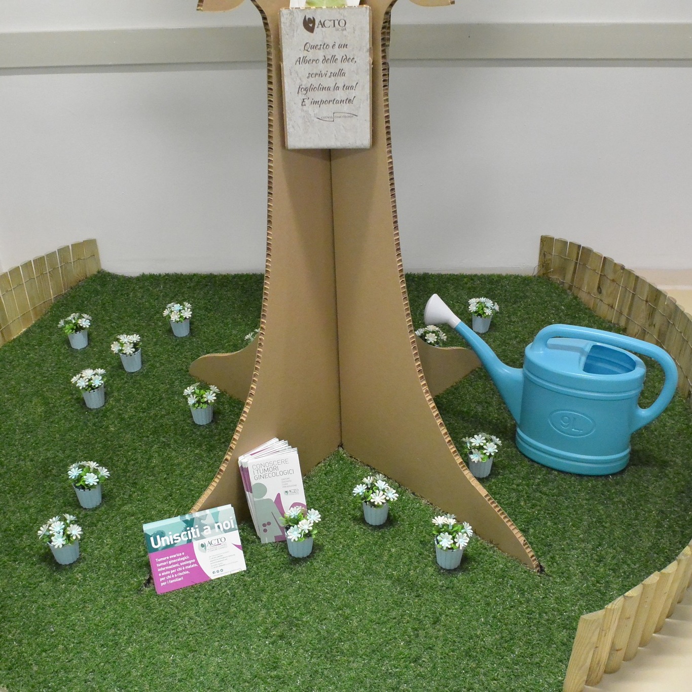 Enna, inaugurato l’Albero delle idee nell’Oncologia dell’Umberto I