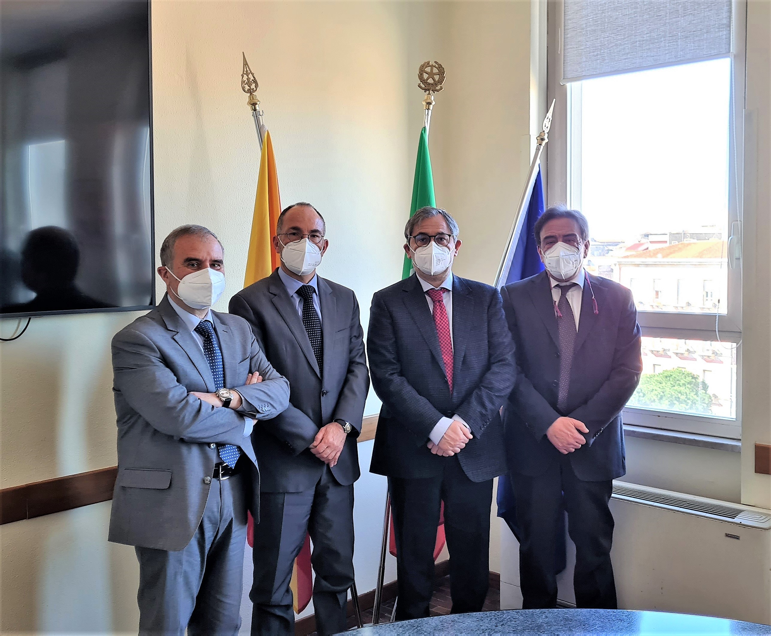 Il presidente del Tribunale dei minori di Catania in visita all’Asp