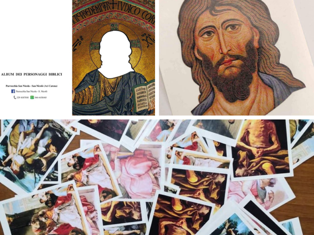 La Bibbia in un album di figurine: l’iniziativa nel Catanese