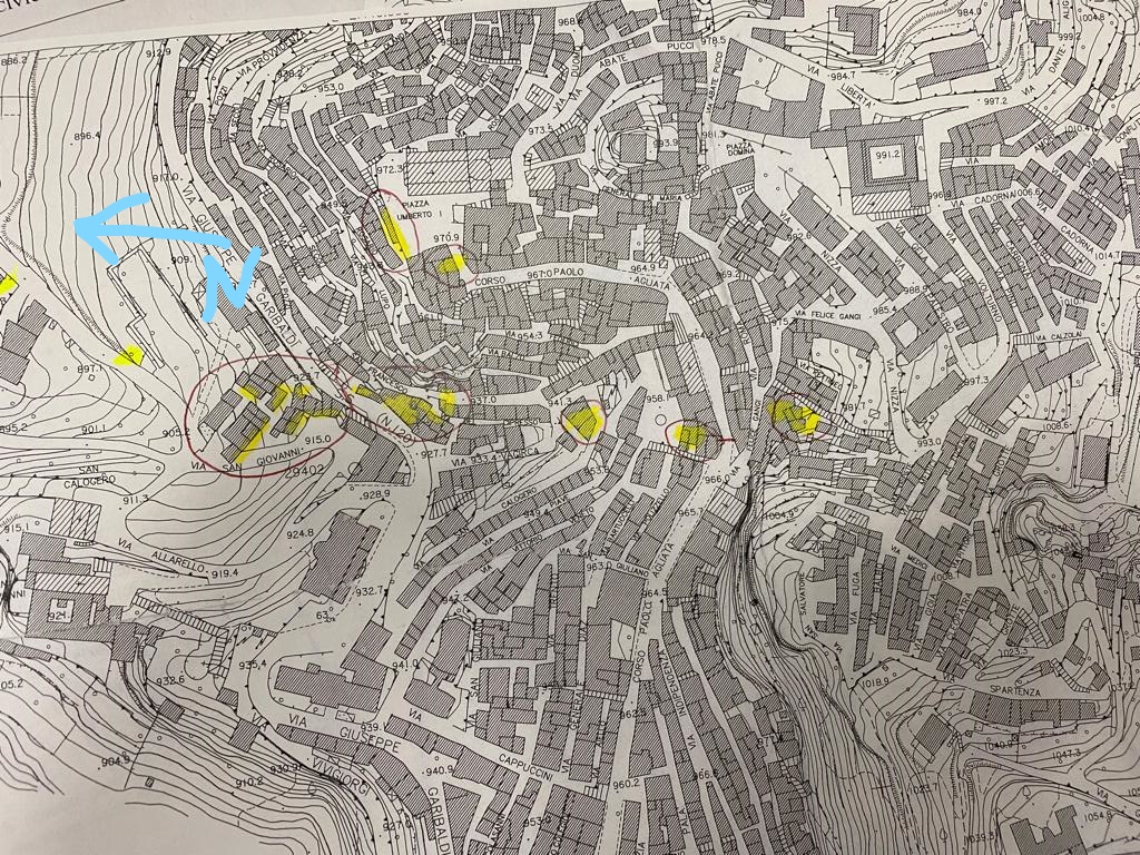 Un altro crollo sulle Madonie, case a rischio a Petralia Sottana