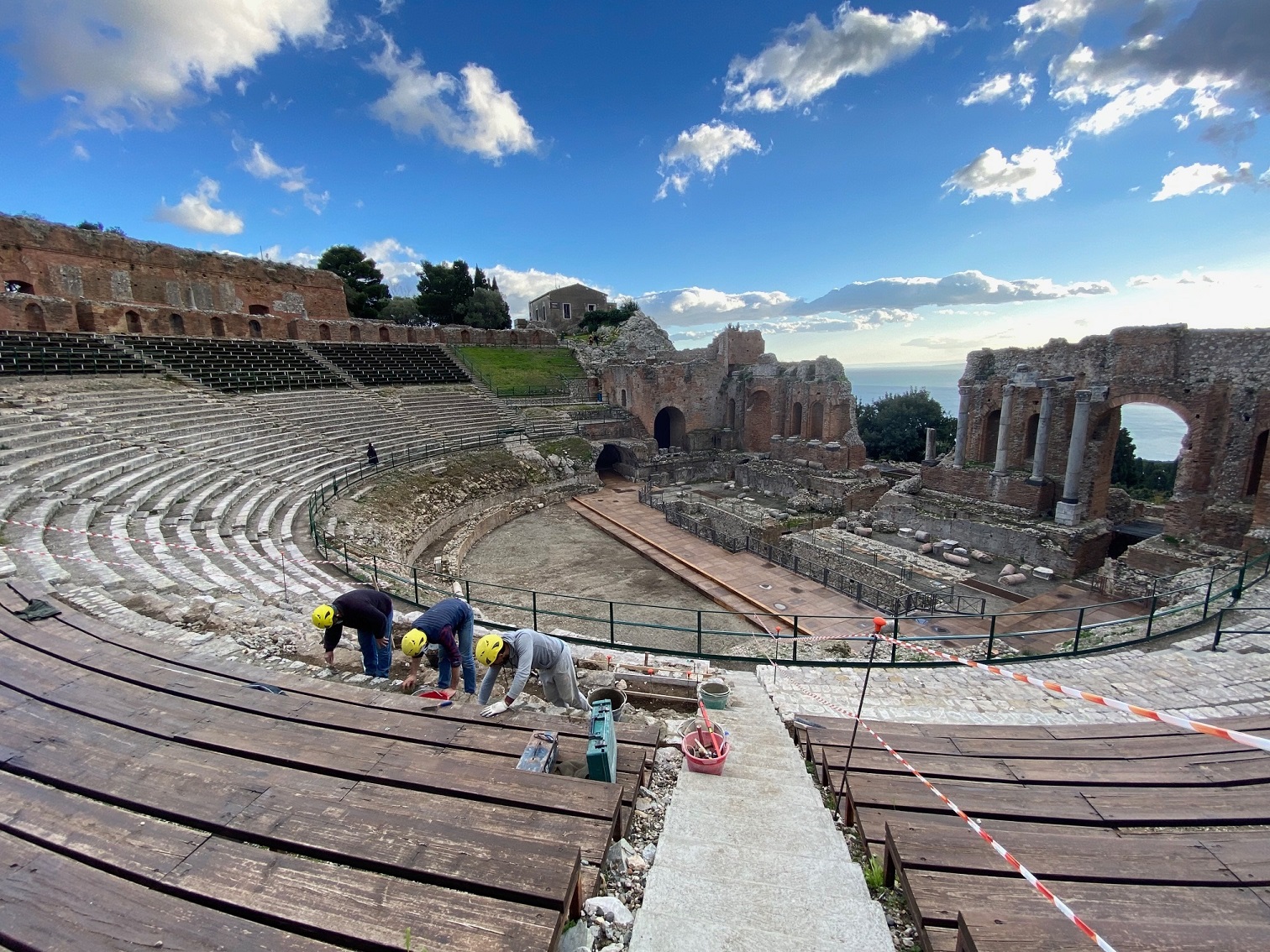 Taormina, al via restauro gradinate del Teatro Antico