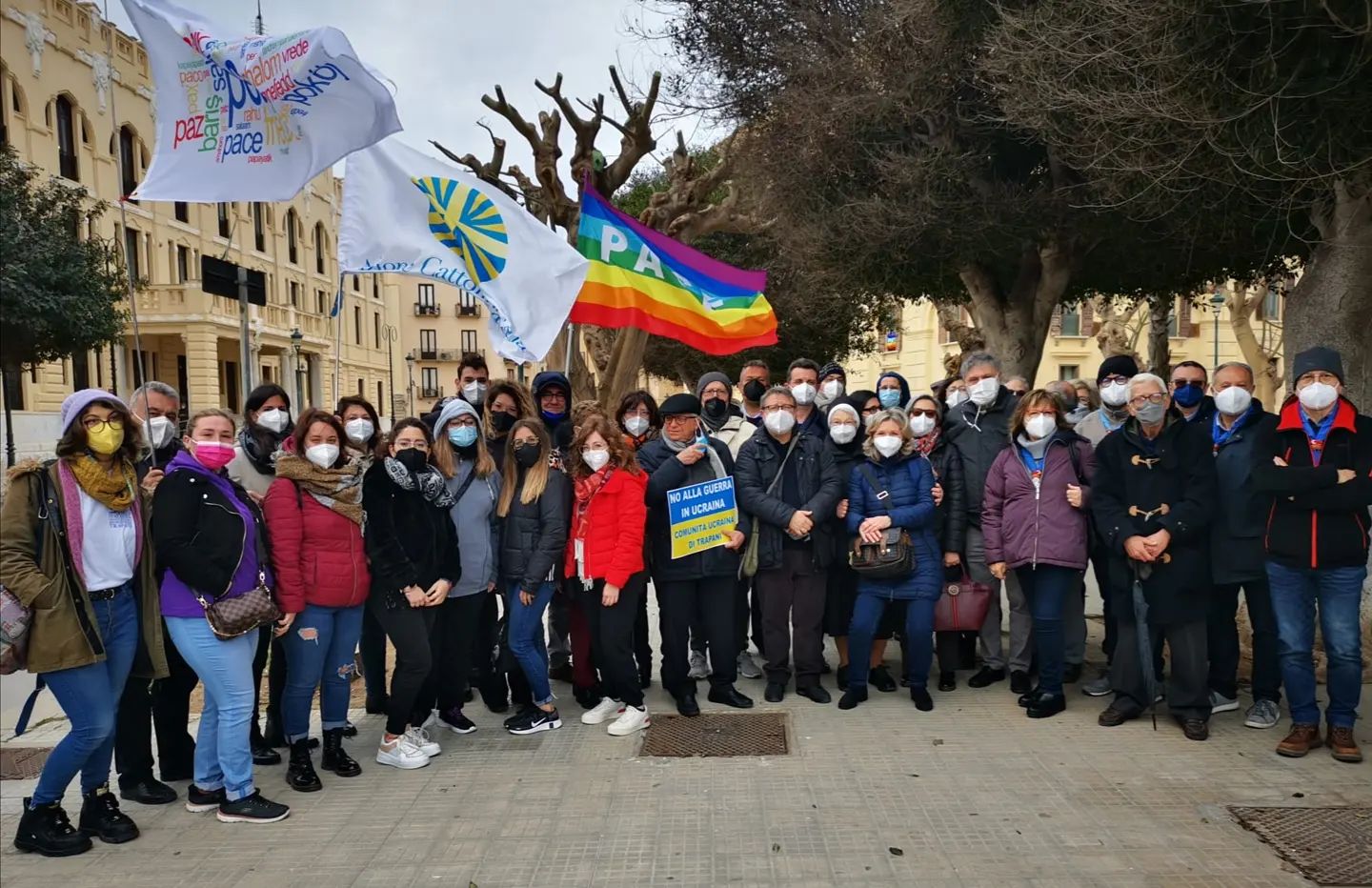 Guerra Ucraina-Russia, sit-in a Trapani, “Conflitto di coscienze inquiete”