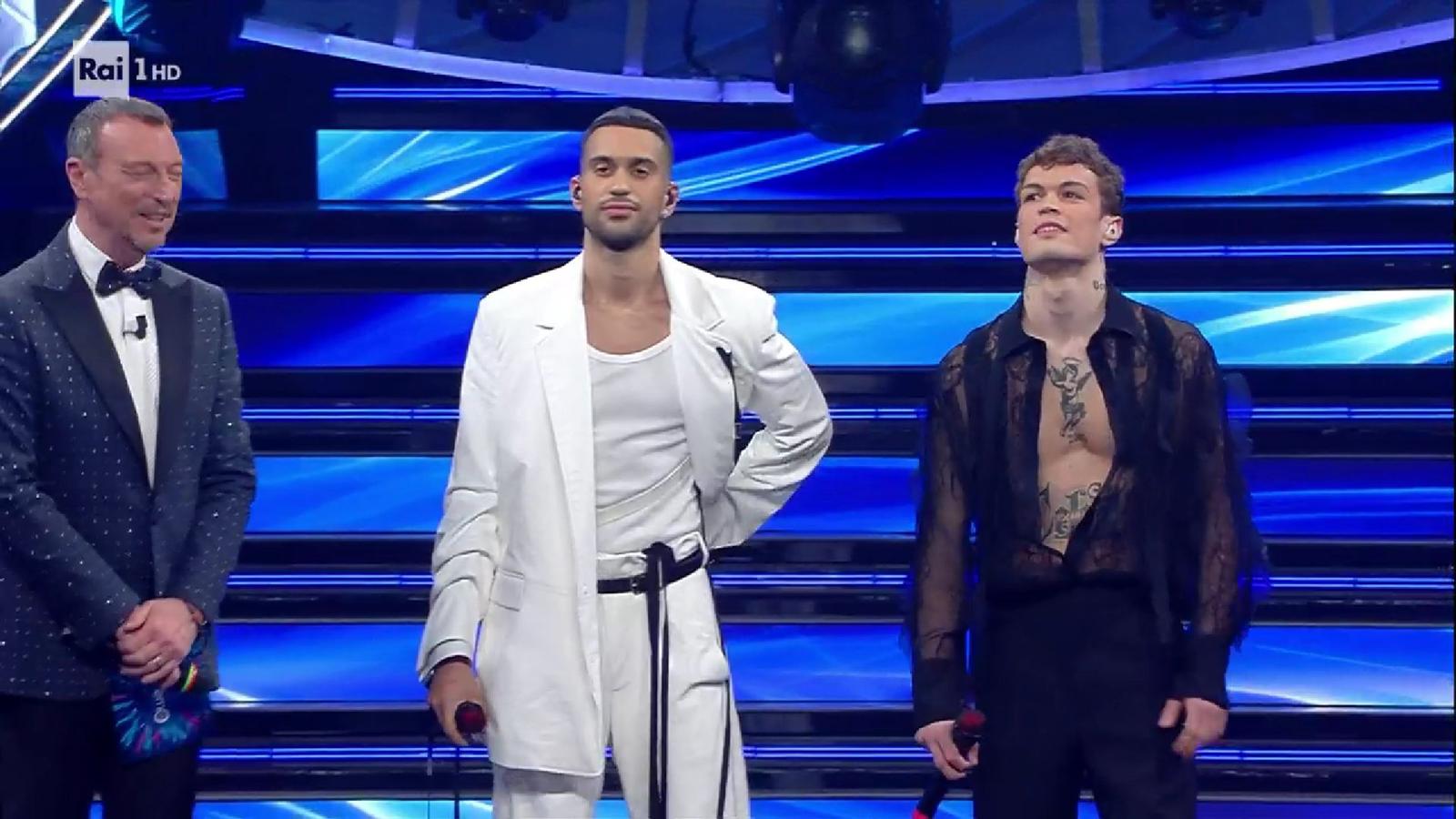 Sanremo 2022, le pagelle della terza serata