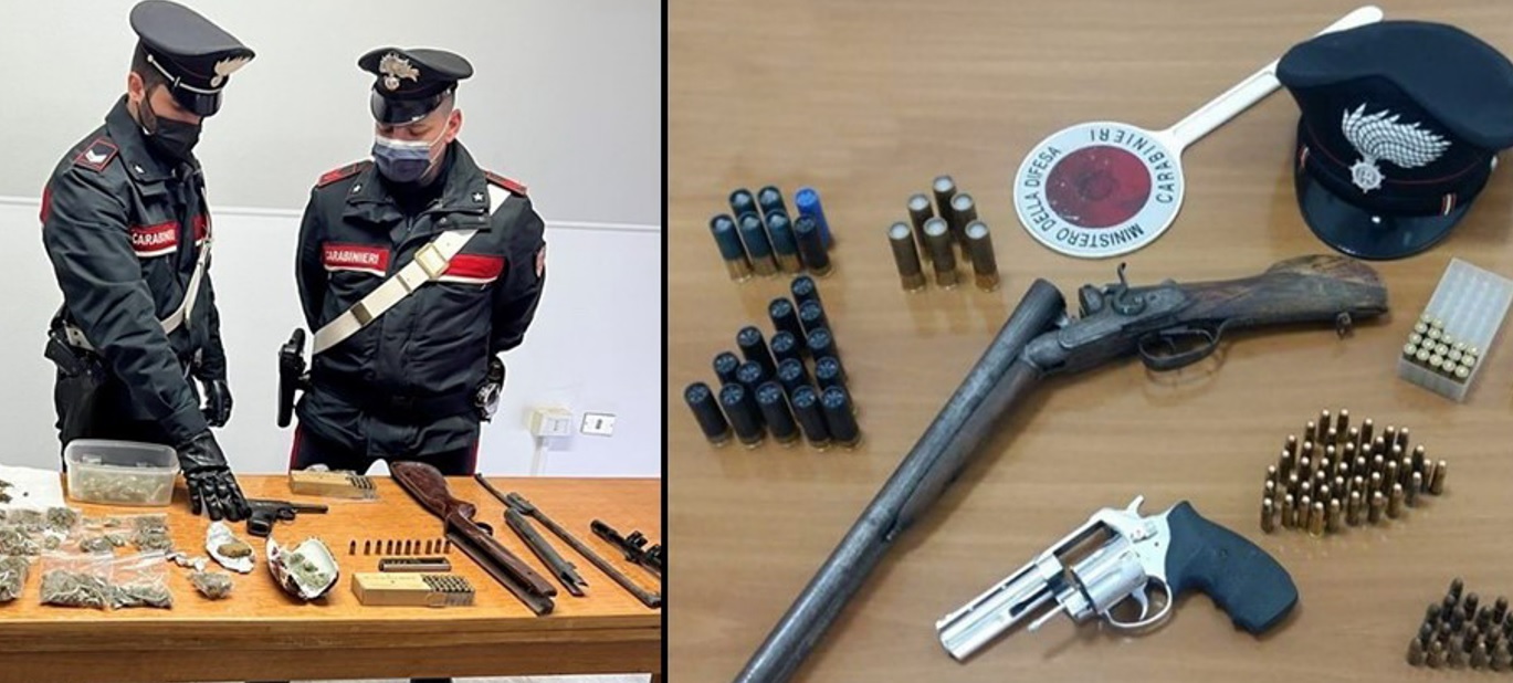 Traffico di armi illegali in Sicilia, numeri record di sequestri da inizio 2022