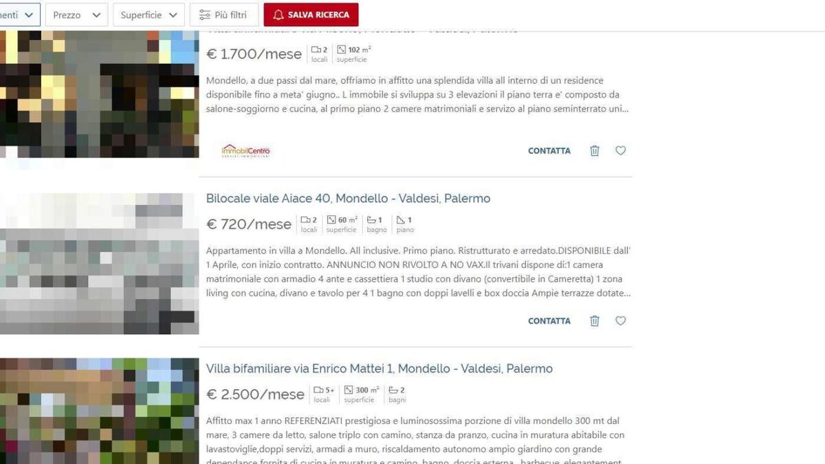 Palermo, l’annuncio choc, “Non si affitta ai no vax”, scoppia la polemica