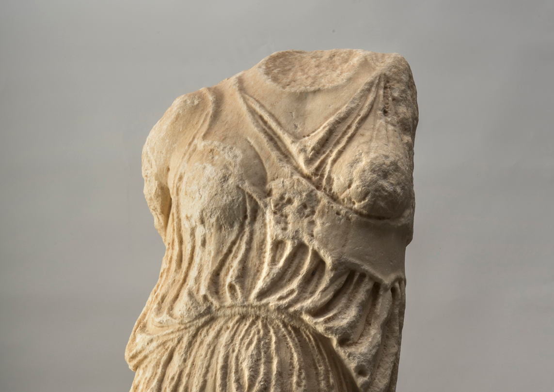 La statua di Atena dalla Grecia arriva al museo Salinas di Palermo