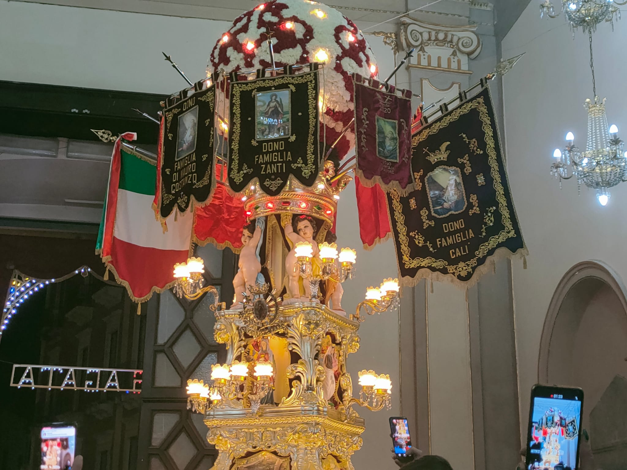 La festa di Sant’Agata a Catania ai tempi del Covid, rivivi la diretta