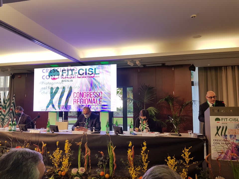 Giordano, Fit Cisl, “Ecco cosa serve per il sistema dei trasporti in Sicilia”
