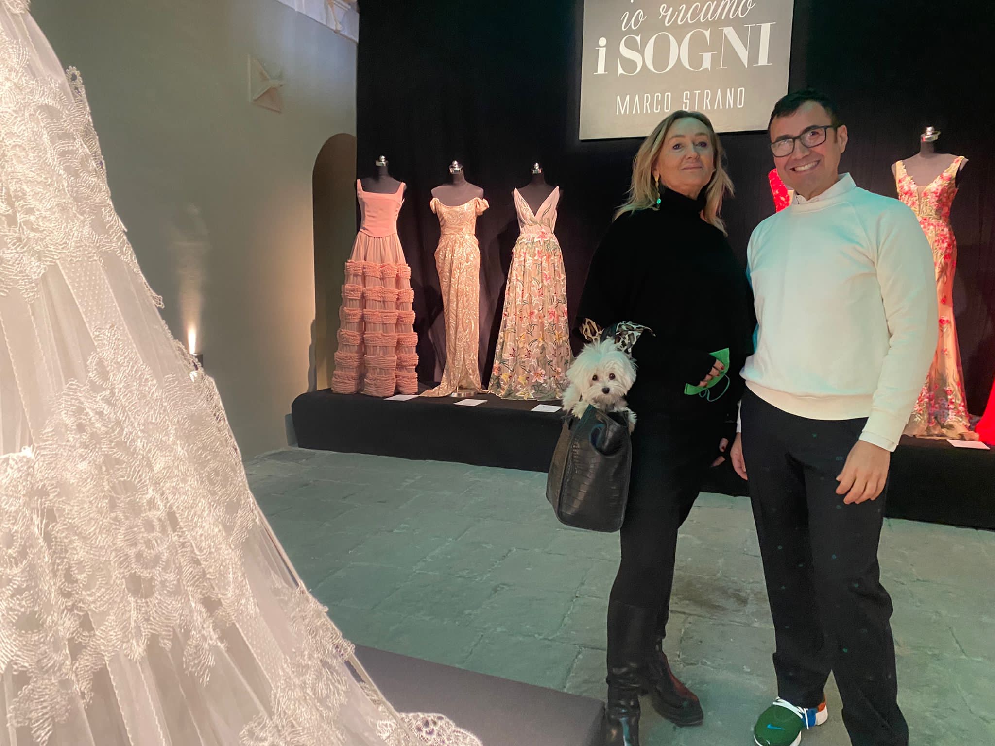 Catania, “Io ricamo i sogni” la mostra-evento del couturier Marco Strano