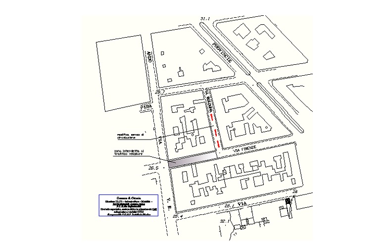 Catania, lavori alla rete del gas: via Firenze chiusa dal 16 febbraio