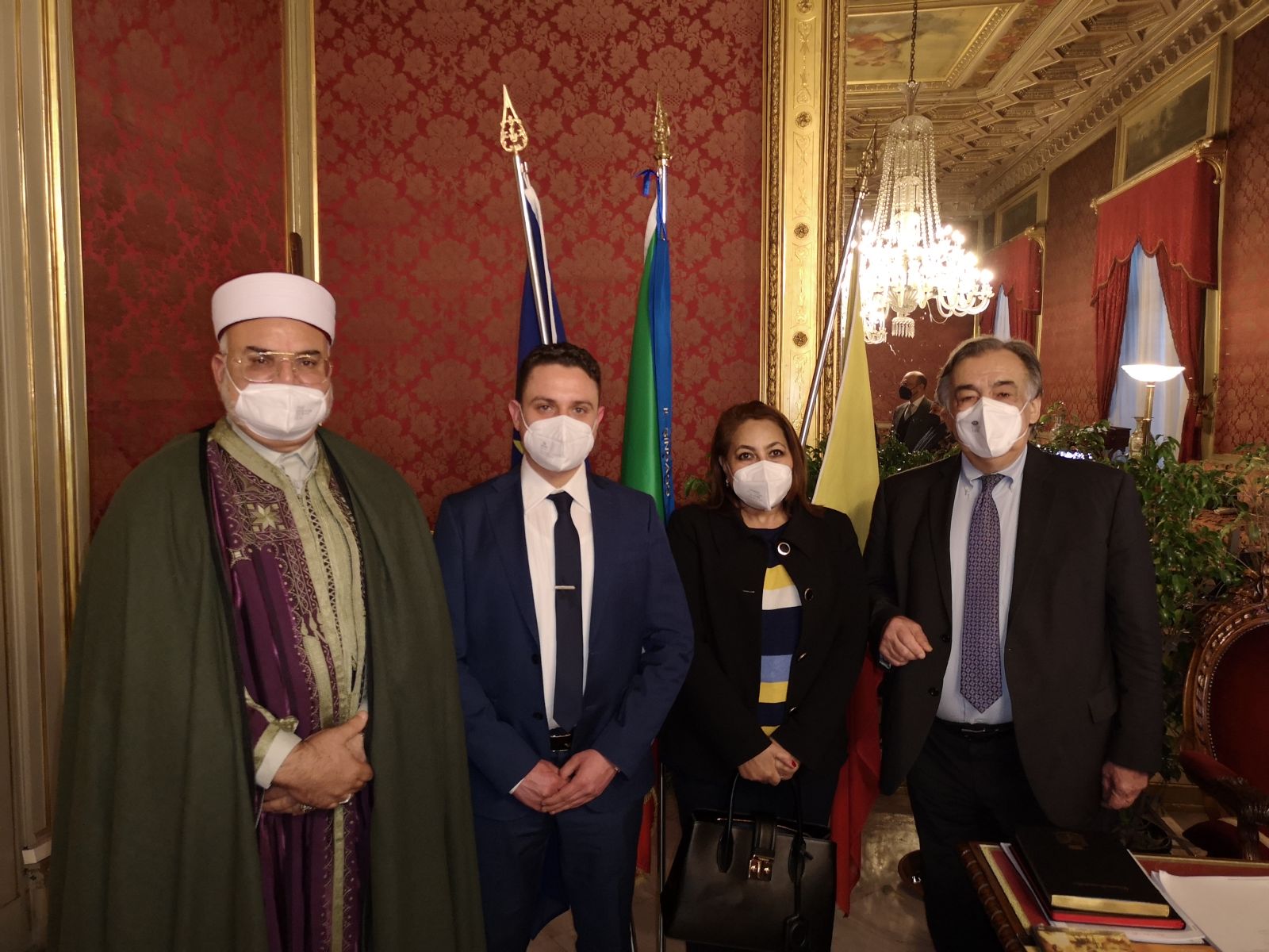 Palermo, il sindaco Orlando riceve nuovo Imam tunisino