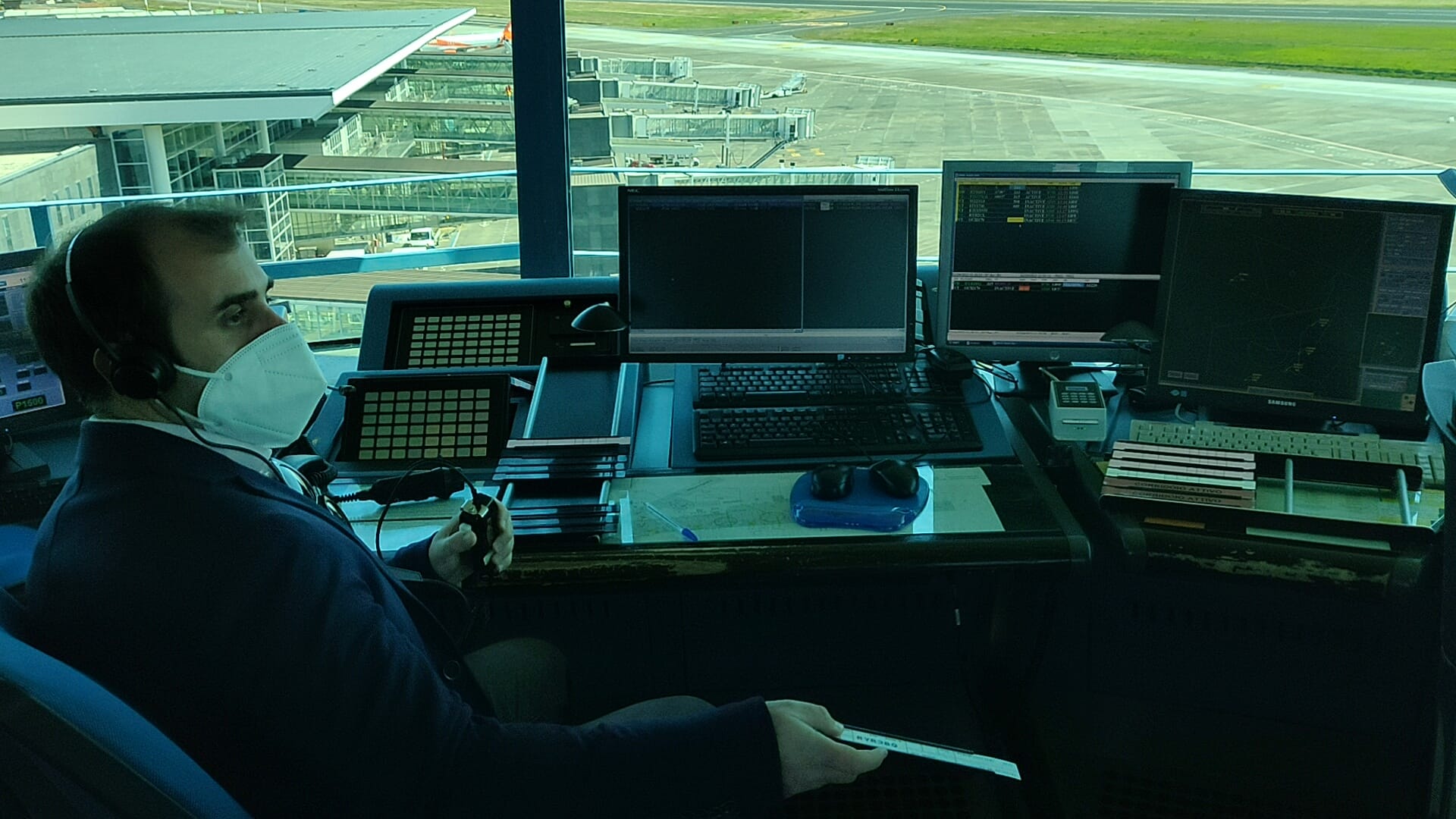 Aeroporto di Catania, in visita alla torre di controllo – VIDEO