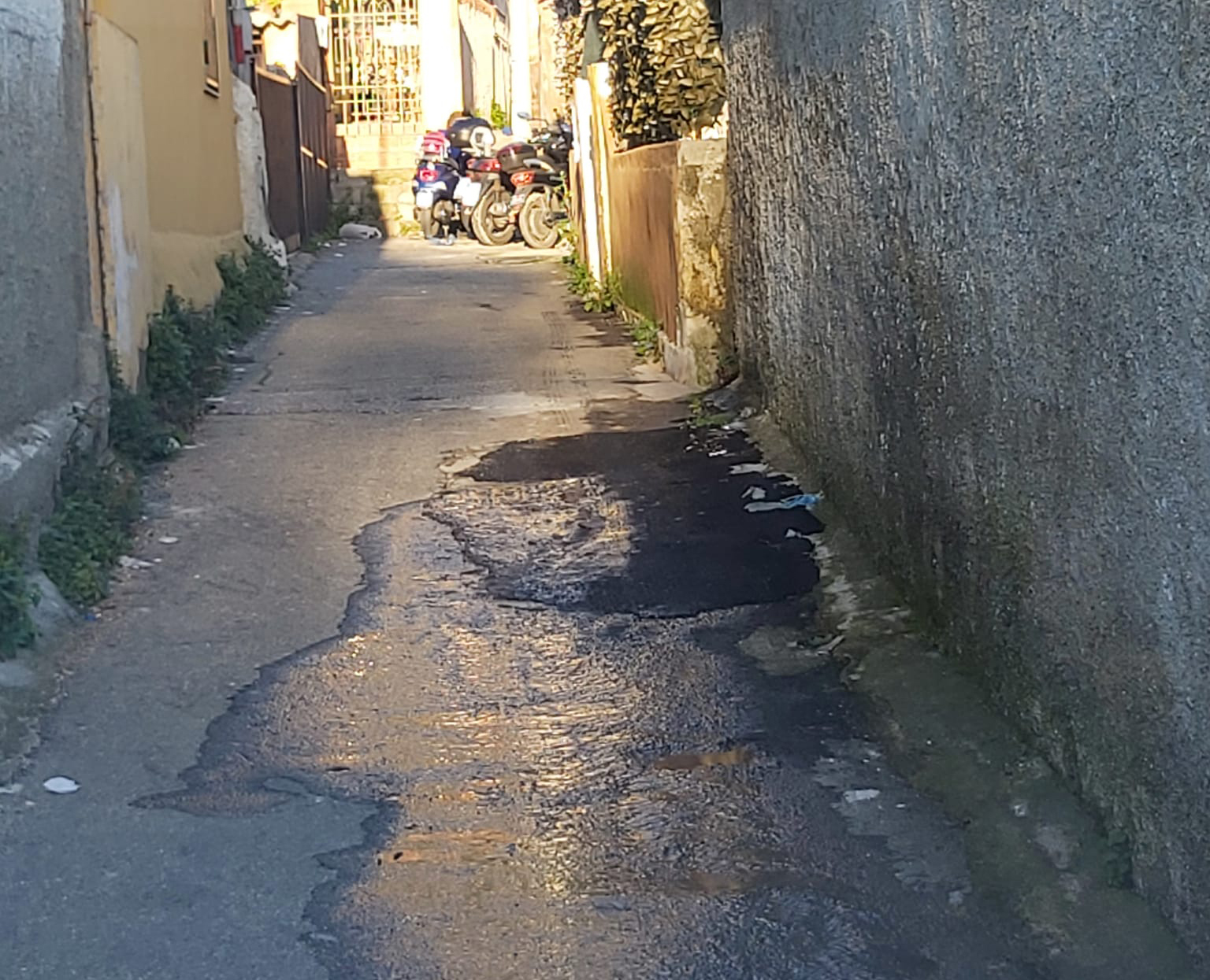 A Bisconte disagi e proteste, i residenti chiedono risposte