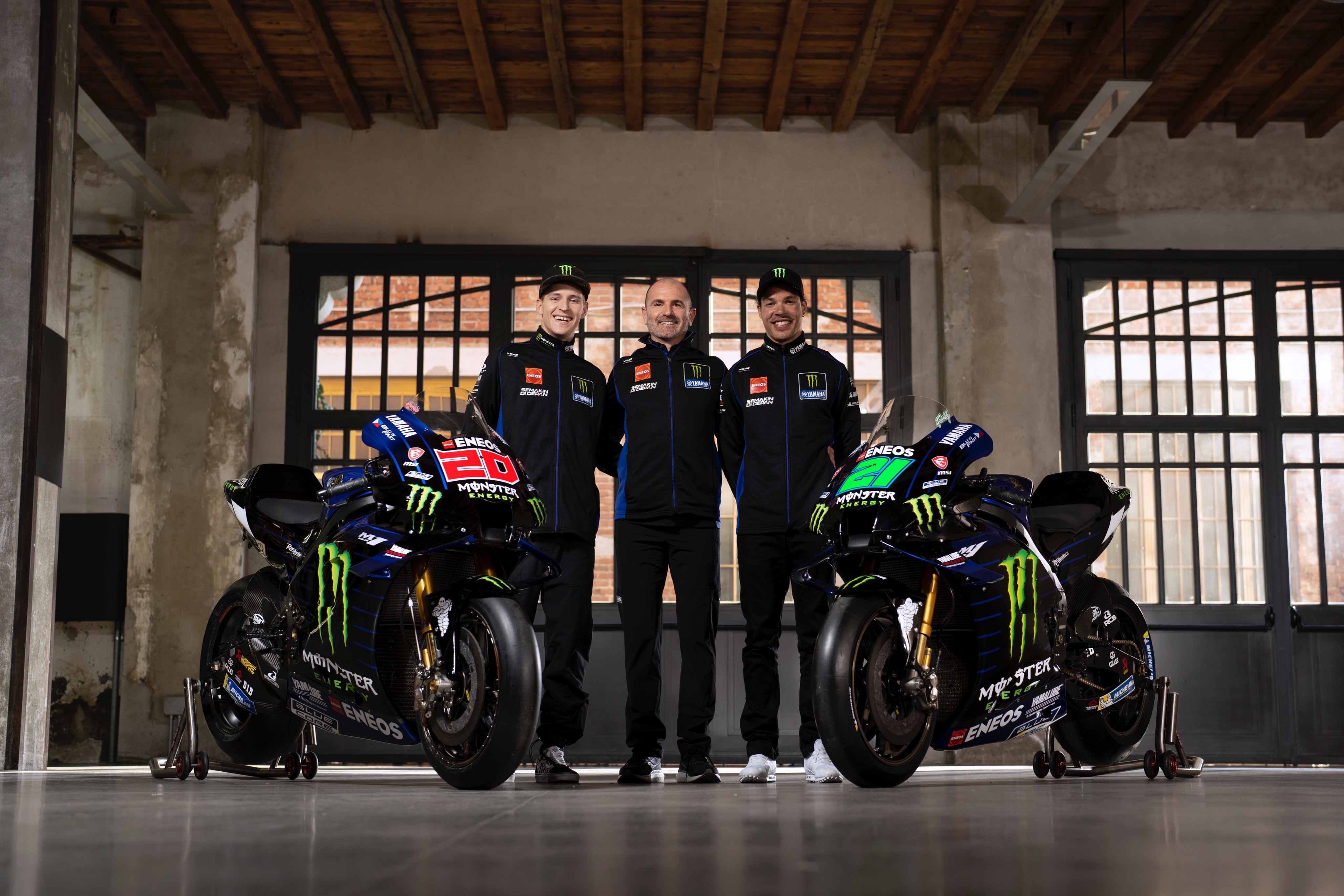 MotoGp, Yamaha presenta le moto 2022 di Quartararo e Morbidelli