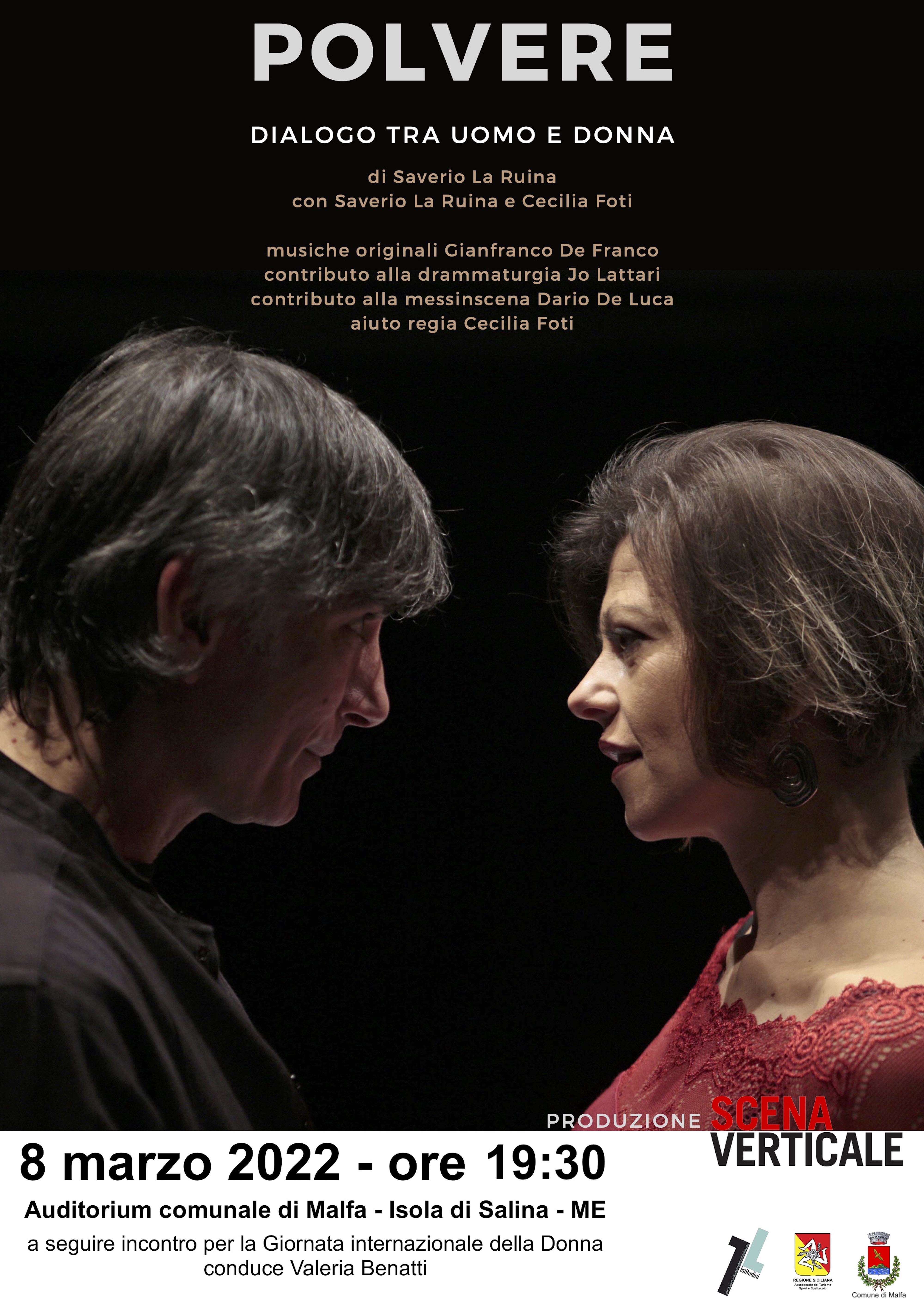 “Polvere”:spettacolo di Saverio La Ruina, da martedì 8 marzo via alla tournée siciliana