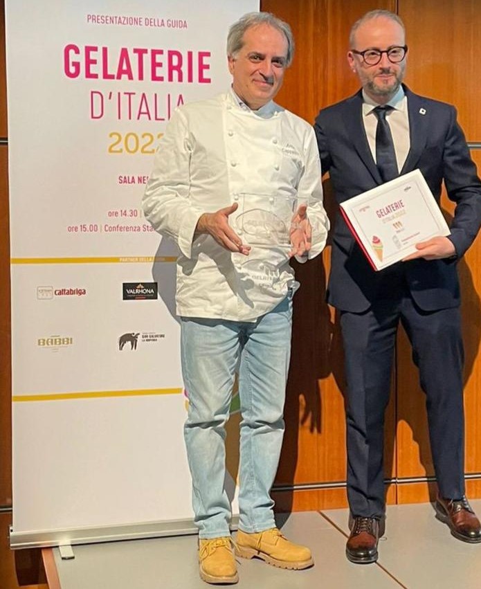Italia, gelato, Cappadonia quattro volte sul podio