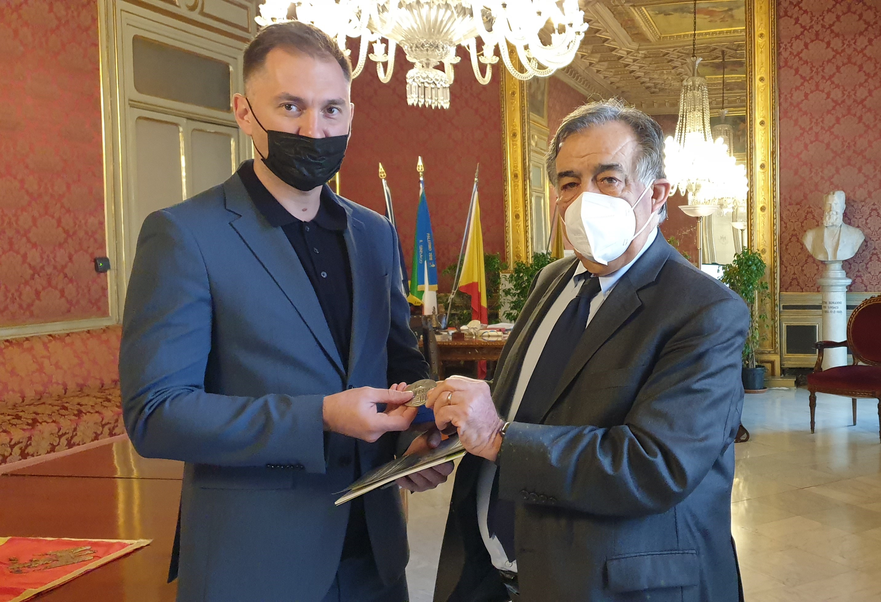 Orlando riceve direttore commerciale aeroporto Odessa