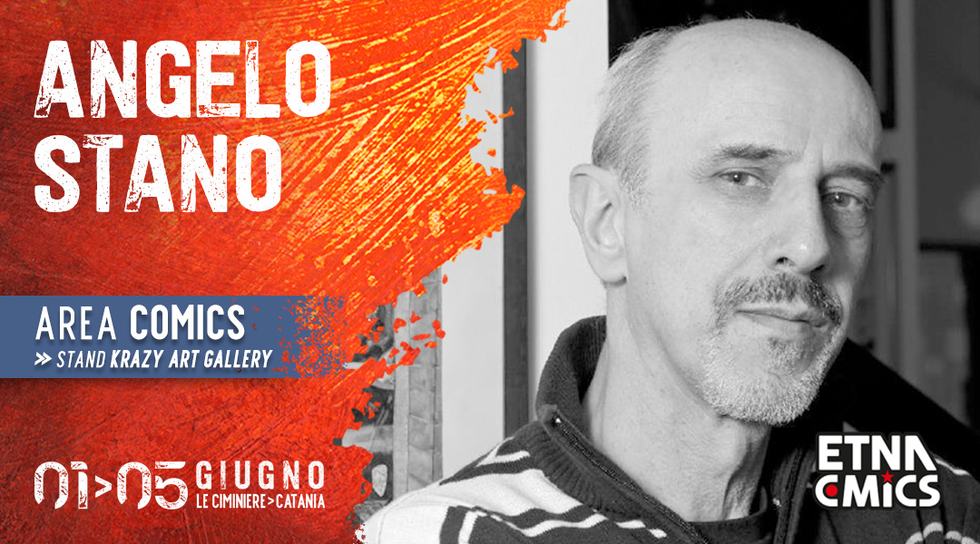 Angelo Stano a Etna Comics, il disegnatore di Dylan Dog tra i super ospiti della decima edizione