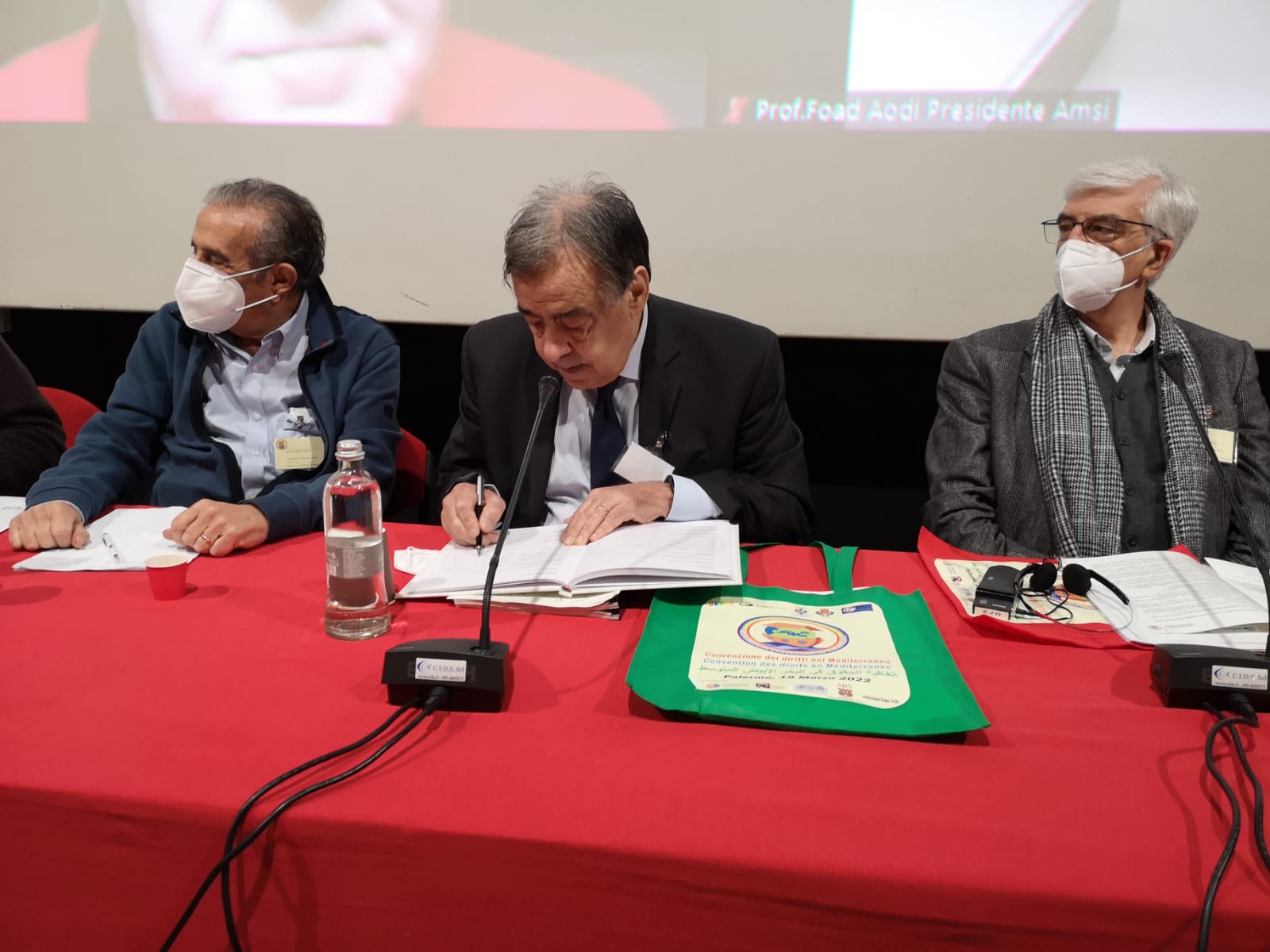 Firmata a Palermo la Convenzione dei diritti nel Mediterraneo