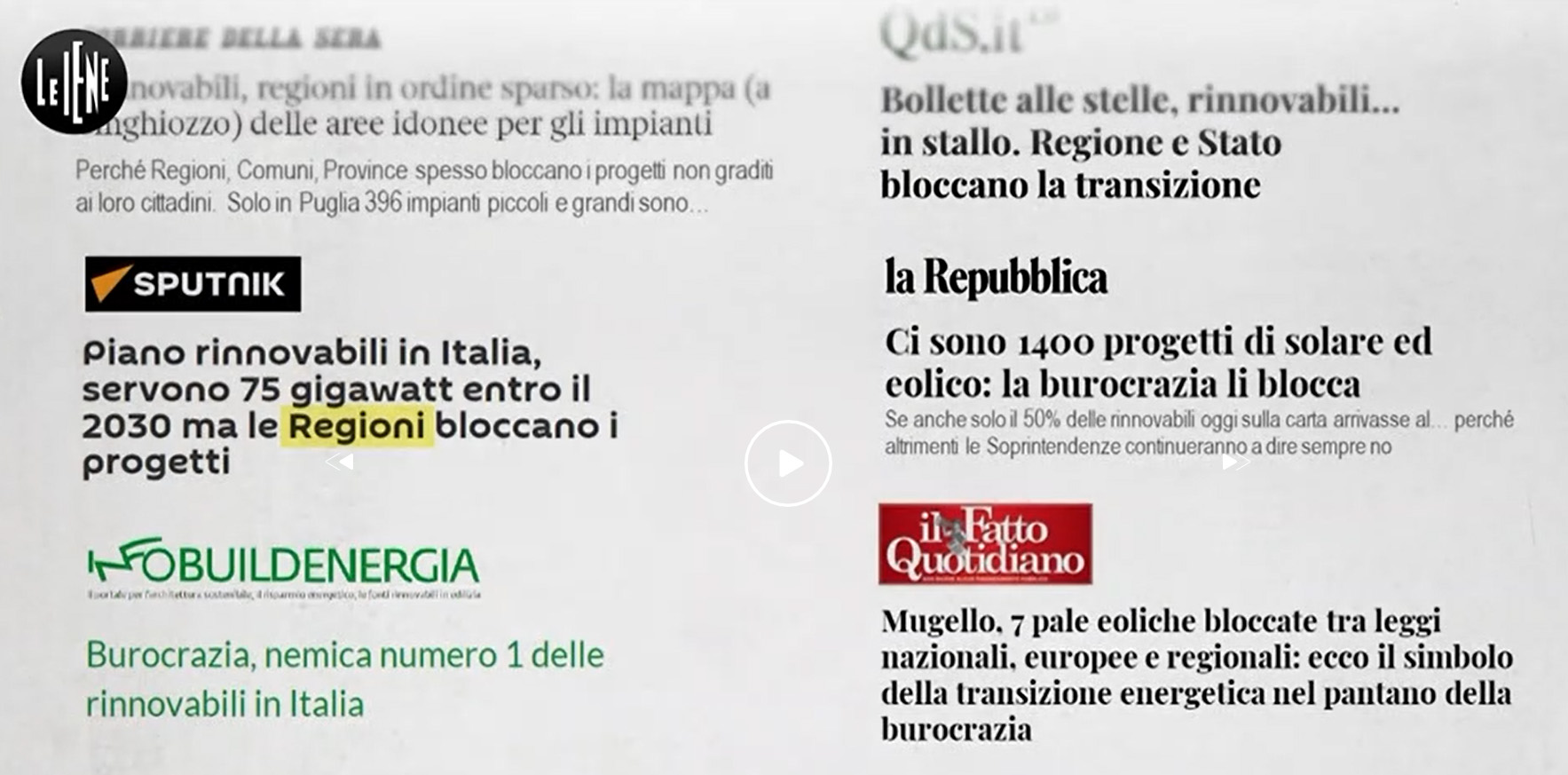 “Bollette alle stelle… Rinnovabili in stallo”, l’inchiesta del QdS ripresa da “Le Iene”