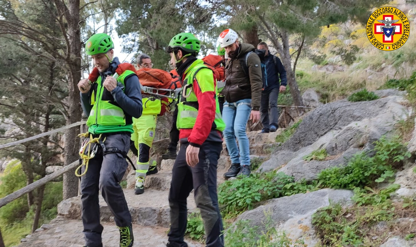 Turista ferita alla Rocca di Cefalù, intervento del soccorso alpino