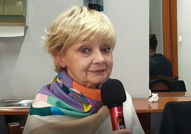 Milena Vukotic in Sicilia, tante emozioni e nel prossimo futuro Pirandello