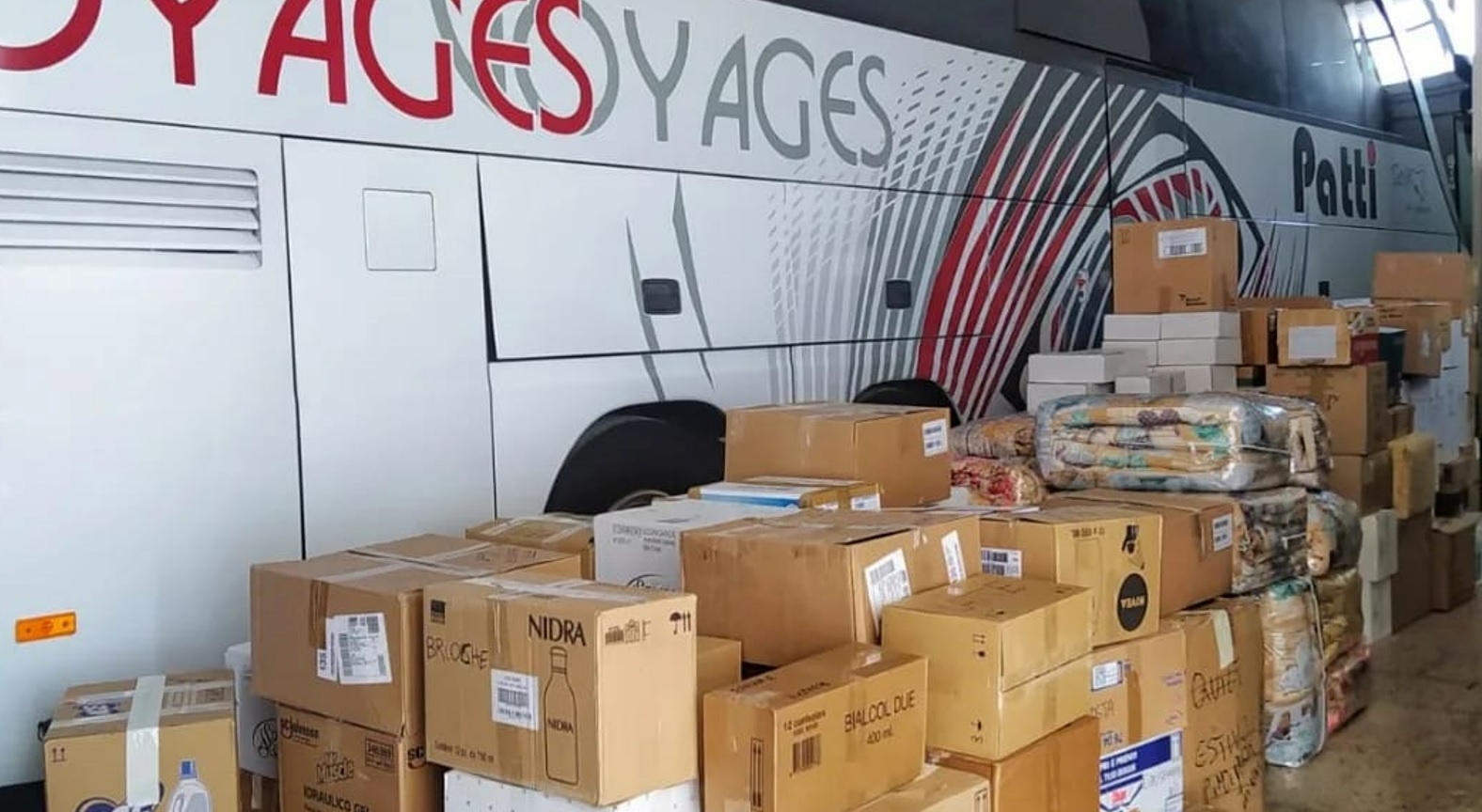 Da Favara per l’Ucraina, tir carico di aiuti umanitari