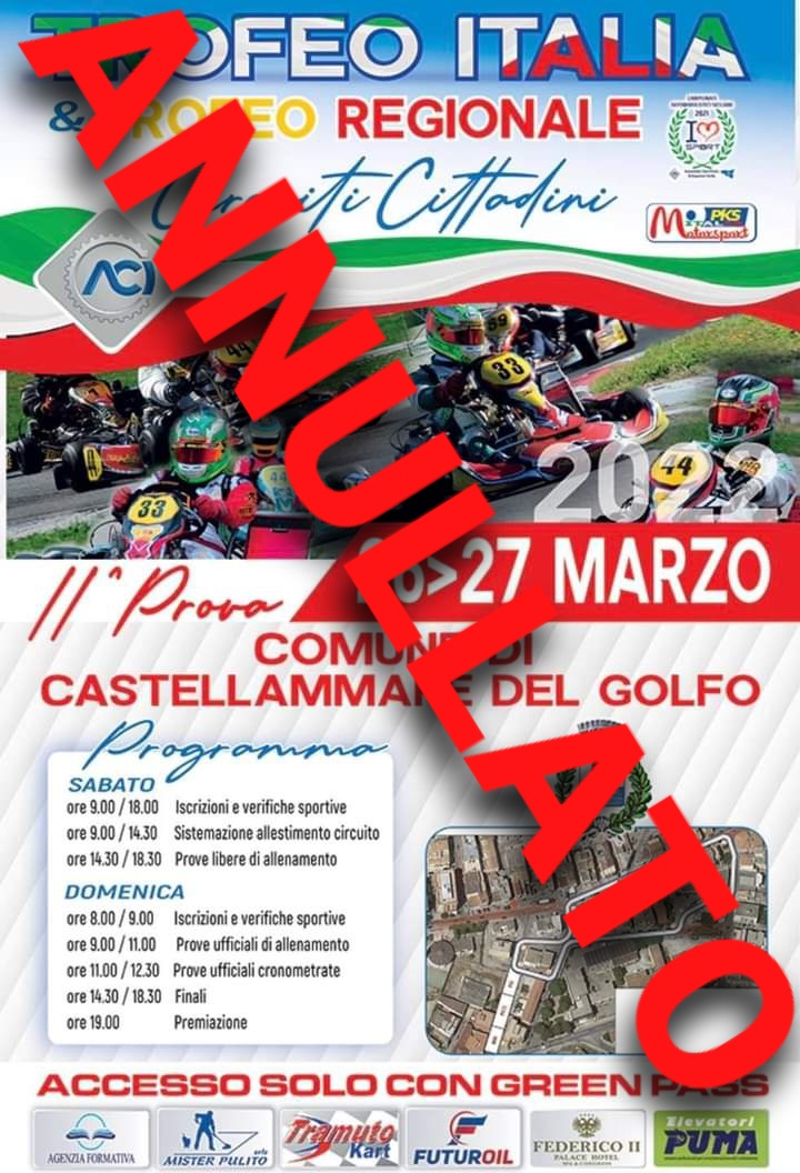 Alcamo, muore per malore un uomo di 34 anni prima di una gara di kart