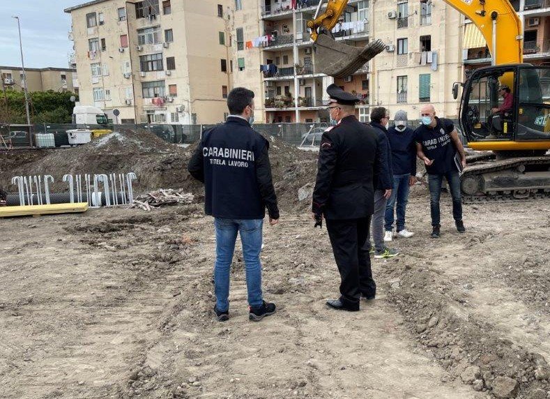 Cantieri non sicuri e operai in nero, a Palermo 10 denunce e multe per 240 mila euro