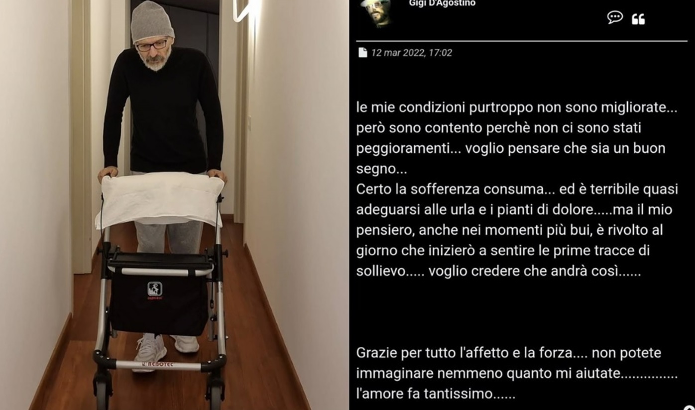 Gigi D’Agostino ha una grave malattia: “Le mie condizioni non sono migliorate”